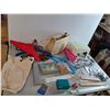 Image 1 : Clothespins, Clothes Hangers, Slide Rulers, Misc. Can't Ship