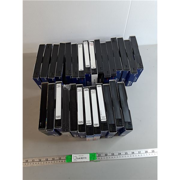 Home Video/Blank VHS Tapes