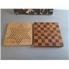 Image 2 : Masterpiece Game, Wooden Chinese Checkers & Chess Boards
