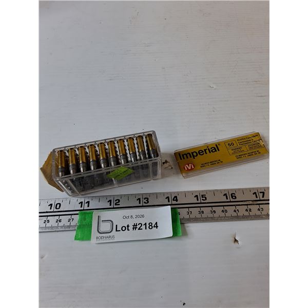 *^Imperial .22 Caliber Bullets Opened Box No Shipping PAL Required