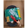 Image 7 : Blue Hose 3/8" Wide 300 PSI, (2) Booster Cables All Untested As-Is