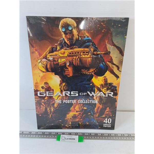 Gears of War Poster Collection Sealed with 40 Removable Posters