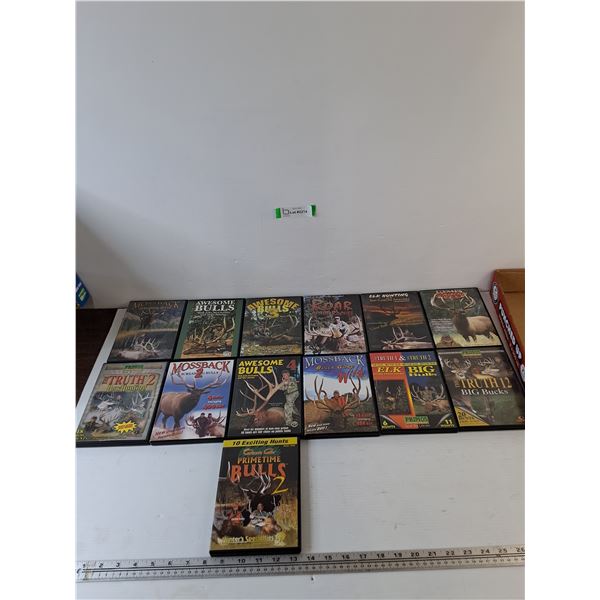(13) Hunting Movies, Mossback, Awesome Bulls, The Truth, Utah's Raging Bulls