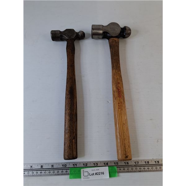 (2) Ball-Peen Hammers