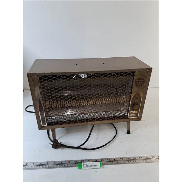 Torcan "55" Radiant Fan Heater Tested Works, Pickup Preferred