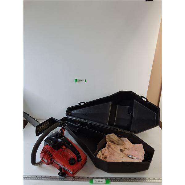 Solid State Craftsman Chainsaw With 16" Blade As-Is with Carry Case, Pickup Only
