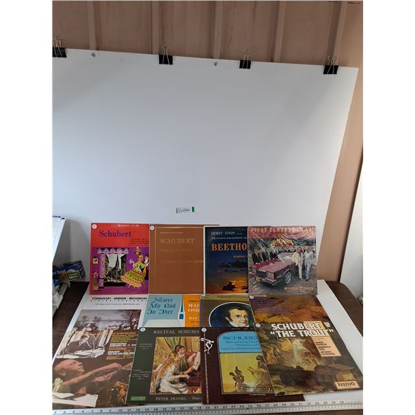 (12) Vinyl Records,  Schubert,  Jimmy Sturr Band, Tchaikovsky, Shostakovich