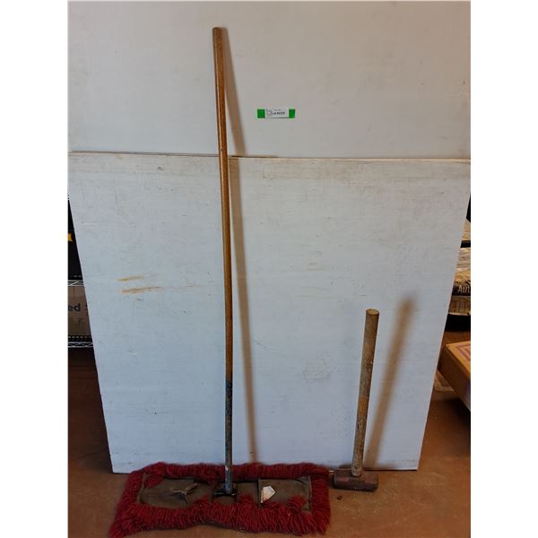 *Sledgehammer and Floor Sweeping Broom No Shipping