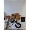 Image 1 : (2) Splice Kit As-is, Pump Switch, Tank Alarm Sysetem, Rona Electric Fan Heater Tested Works