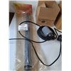 Image 9 : (2) Splice Kit As-is, Pump Switch, Tank Alarm Sysetem, Rona Electric Fan Heater Tested Works