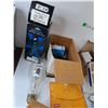 Image 2 : Arcmaster Large Lightbulb, White Shipping Labels, Outlet Pieces, Assorted Electrical Wiring Misc