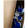Image 9 : Arcmaster Large Lightbulb, White Shipping Labels, Outlet Pieces, Assorted Electrical Wiring Misc