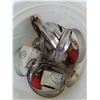Image 4 : Assorted Steel Clamps, Plastic Bucket As-Is