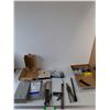 Image 1 : Hammer Tacker, Pump Control Box, Ruler with Level, Rin Snippers, (2) Plugs, Washers, Misc