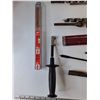 Image 2 : Drill Bits (2) Bellhanger Bits, Spade Bit, (2) Auger Bits, Prybar,