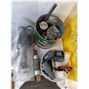 Image 5 : Caulking Gun, Submersible Motor Control, Plastic Pipe Parts, Electrical Misc No Shipping