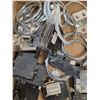Image 7 : Assorted Electrical Parts, Plugs, Breaker Switches, (2) Metal Outlet Covers