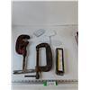 Image 1 : (1) C-Style Pipe Cutter, C-Clamp, Rapid Start Ballast, (6) Metal Covers