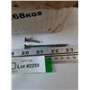 Image 2 : Box of 3" Screws and 1 1/4" Nails As-Is, Pickup Only