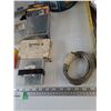 Image 4 : Assorted Electrical Parts and Screws, Bathroom Exhaust Fan Tested Works, Nails Breaker Switches Misc