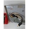 Image 7 : Assorted Electrical Parts and Screws, Bathroom Exhaust Fan Tested Works, Nails Breaker Switches Misc