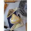 Image 5 : Assorted Electrical Misc, Oil Seal, Wire Protector, Nails, Filter Mask, Telescopic Flashlight As-Is,