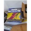 Image 6 : Flashlight Works, Barricade Tape, (4) Ballasts Sola, EnergyPro, Standard, (7) Buss Reducers, Misc