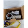 Image 7 : Flashlight Works, Barricade Tape, (4) Ballasts Sola, EnergyPro, Standard, (7) Buss Reducers, Misc