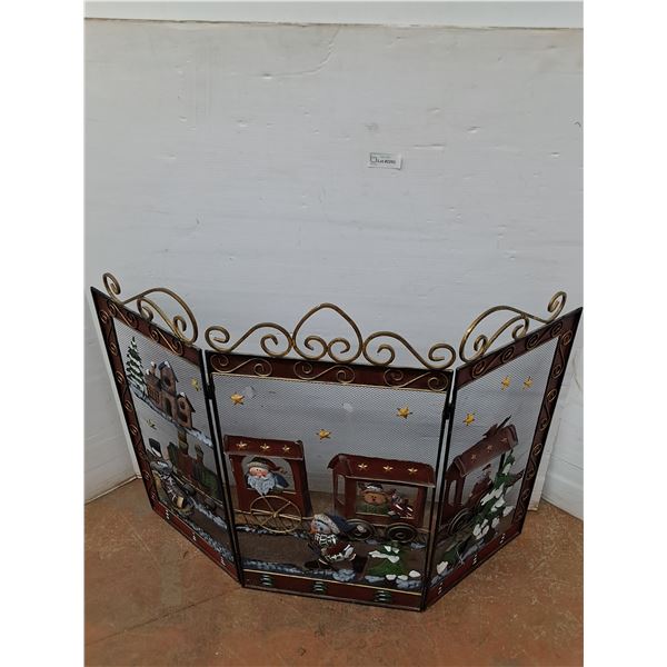 *Decorative Fireplace Screen, Pickup Only
