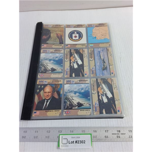 Operation Desert Storm Trading Cards - Cannot Authenticate