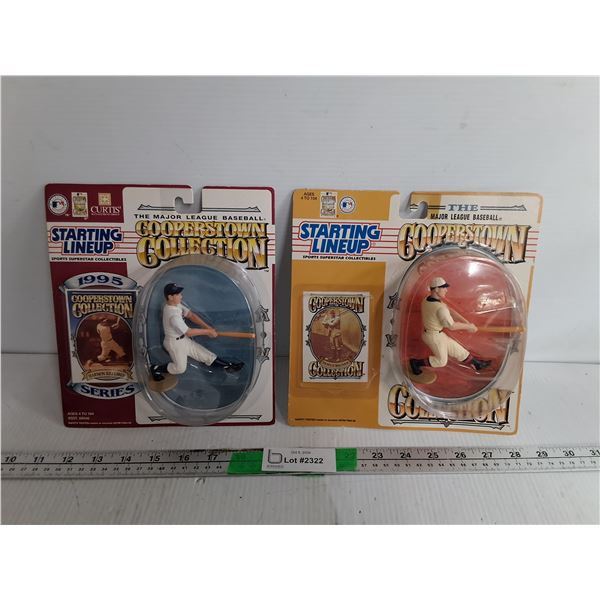 Harmon Killebrew & Honus Wagner Baseball Figurines- Sealed