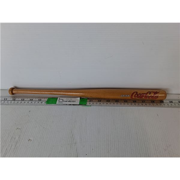 Wooden Coca-Cola Souvenir Bat 18"
