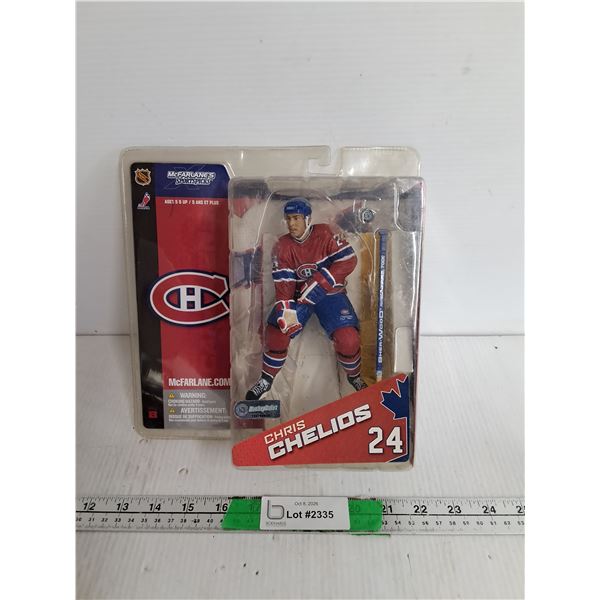 Chris Chelios Montreal Canadiens Figurine- NIB