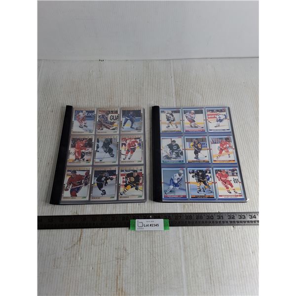 (70+) Assorted NHL Collector Cards in Folders - Cannot Authenticate