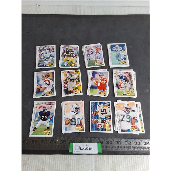 (50+) 1993 Upper Deck NFL "Rookie Force" Collector Cards (Lots of Doubles) - Cannot Authenticate