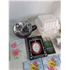 Image 2 : Sealed Coasters, Hanging Picture Frame, Large Mug, Air Wick, Bandanas, Shelf Brackets, Misc.