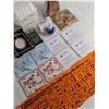 Image 4 : Sealed Coasters, Hanging Picture Frame, Large Mug, Air Wick, Bandanas, Shelf Brackets, Misc.
