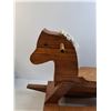 Image 2 : Wooden Rocking Horse, Pickup Only