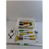 Image 1 : Assorted Tools, Screwdrivers, Pliers, Tape Measure, Misc