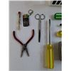 Image 2 : Assorted Tools, Screwdrivers, Pliers, Tape Measure, Misc