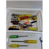Image 5 : Assorted Tools, Screwdrivers, Pliers, Tape Measure, Misc