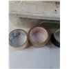 Image 2 : (2) Storage Containers with Various Tapes and Garden Tools