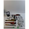 Image 1 : Portable Lamp As Is, Various Wrenches, Misc