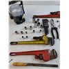 Image 5 : Portable Lamp As Is, Various Wrenches, Misc