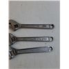 Image 4 : (3) Chrome Vanadium Wrenches
