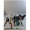 Image 1 : Ryobi Router Bits Kit, (2) Waste Baskets, Various Painting Tools, Misc