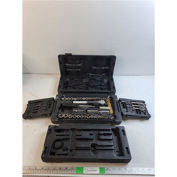 Foldable Toolbox with Various Mechanic Tools