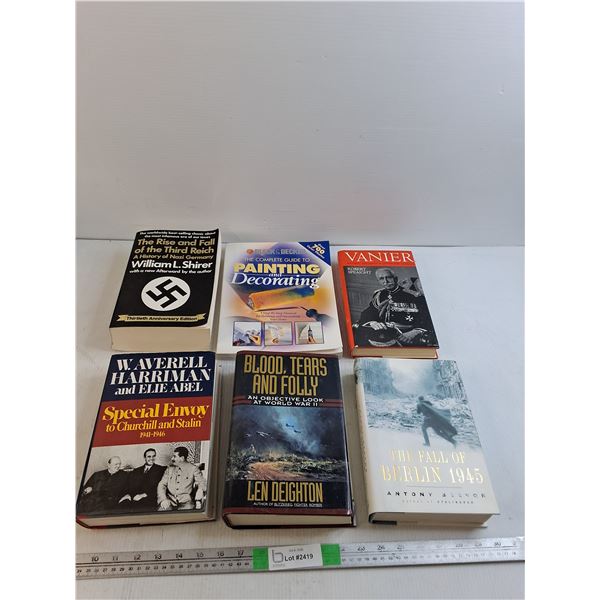 Painting and Decorating Book, (5) World War History Books