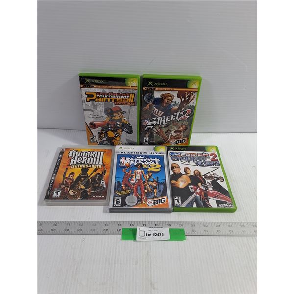 (3) Video Game Discs & (2) Empty Cases