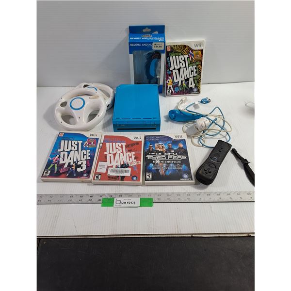 Nintendo Wii Console, Games, & Peripherals - Untested - As Is